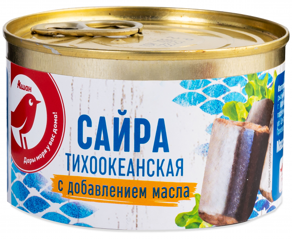 Сайра АШАН Красная птица тихоокеанская