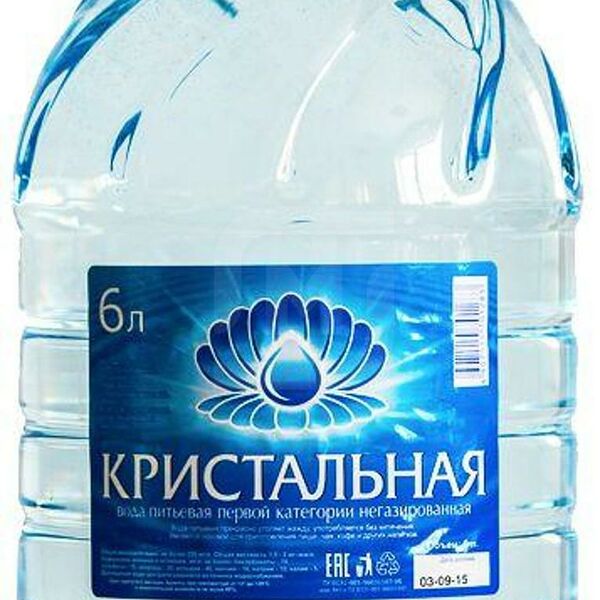 Вода Кристальная Питьевая негазированная