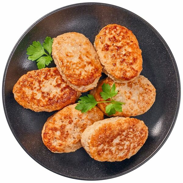 Котлеты из индейки Перекрёсток жареные вес