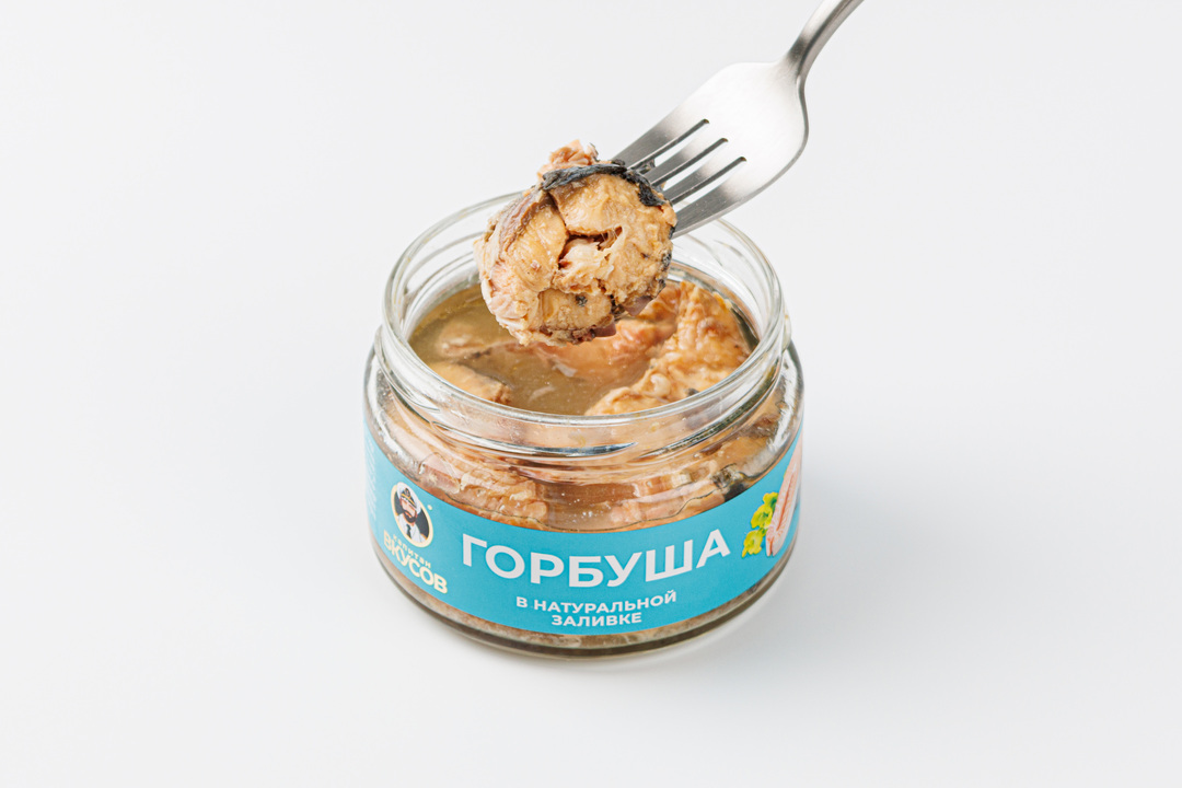

Горбуша Капитан Вкусов тихоокеанская в натуральной заливке 200 г