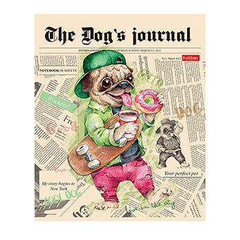 Тетрадь Hatber 48л А5 клетка в ассортименте