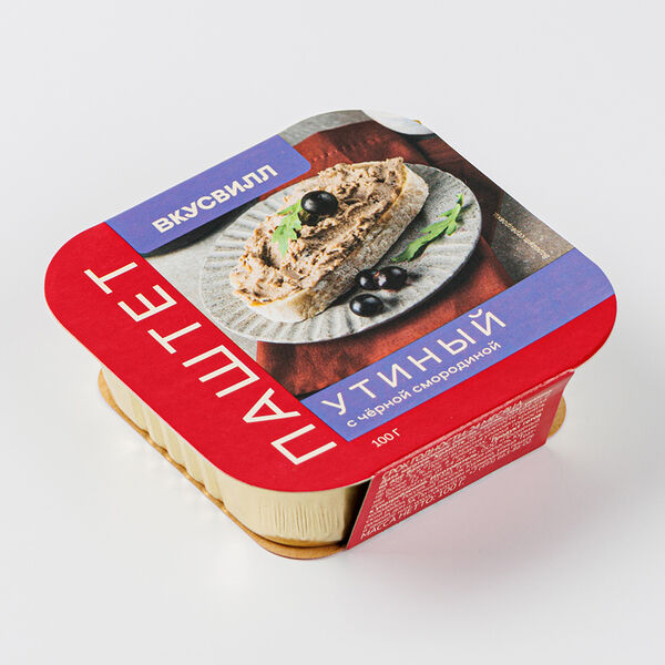 Паштет утиный с чёрной смородиной