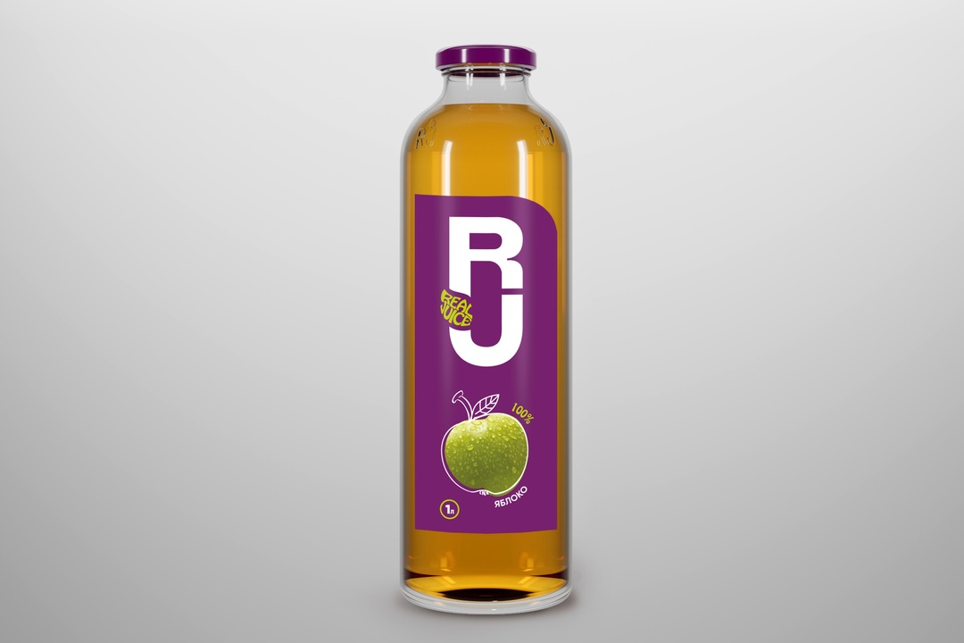 

Сок Real Juice яблочный 1 л