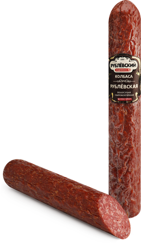 

Колбаса сырокопченая Рублевский Рублевская весовая