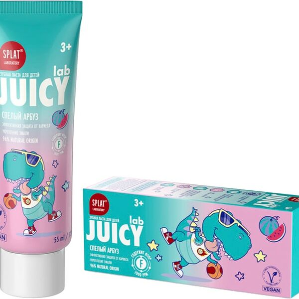 Зубная паста Splat Juicy Lab Арбуз детская 55мл