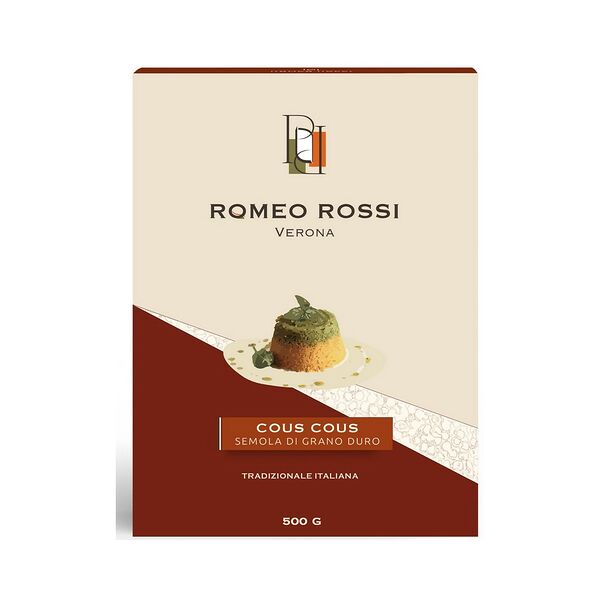 Крупа из твёрдых сортов пшеницы - Кус Кус из муки твёрдых сортов пшеницы 500 г.ТМ ROMEO ROSSI