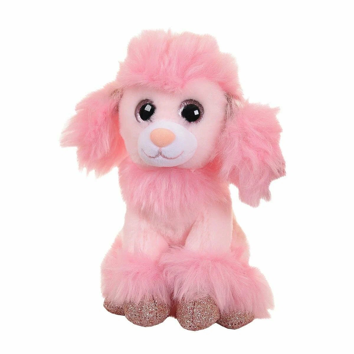 

Игрушка мягкая ABToys Собачка пудель розовый Карамелька
