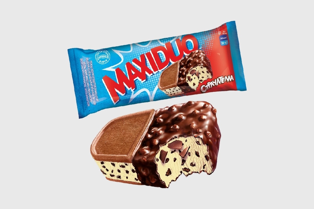 

Мороженое Maxiduo Страчателла 92 г