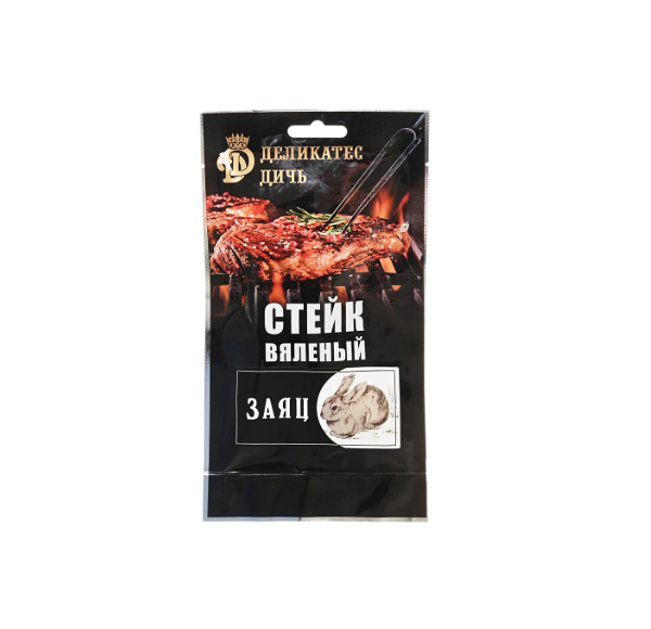 Стейк вяленый «Деликатес Дичь» Заяц, 35 г