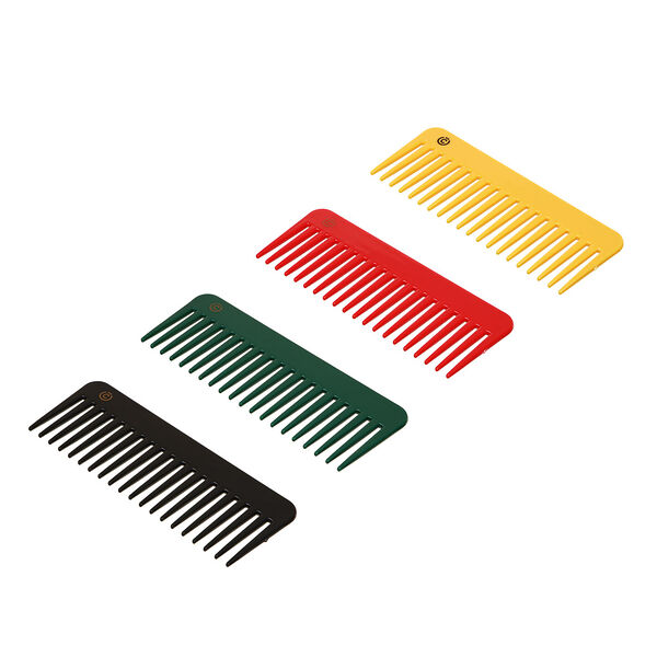 Всёгазин расческа-гребень, пластик, 16x6см, 4 цвета, вг22-41