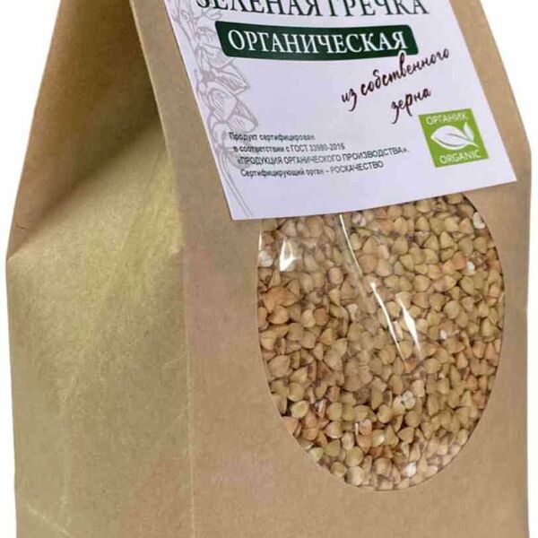 Гречка зеленая органическая Путь жизни