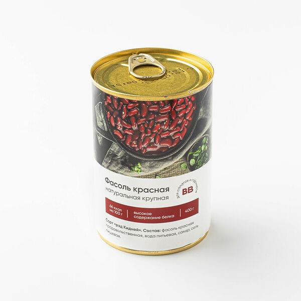 Фасоль красная натуральная крупная