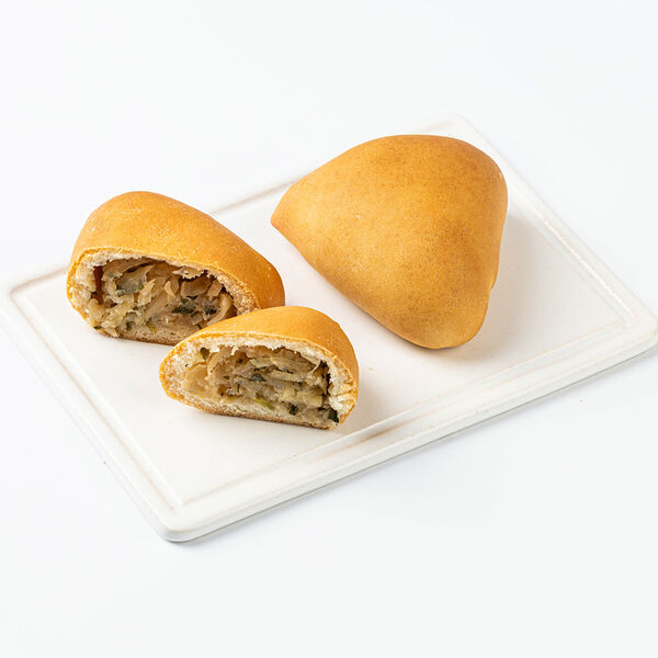 Пирожки постные с капустой и зеленью, 140 г (2 шт)