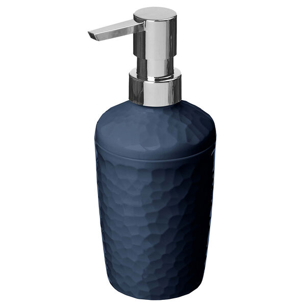 Диспенсер для мыла, luna, 350мл, пластик, синий