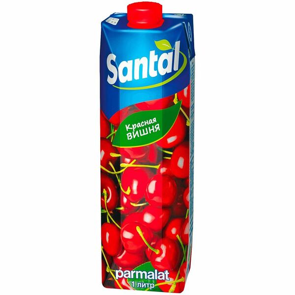 Напиток сокосодержащий Santal Вишня 1 л