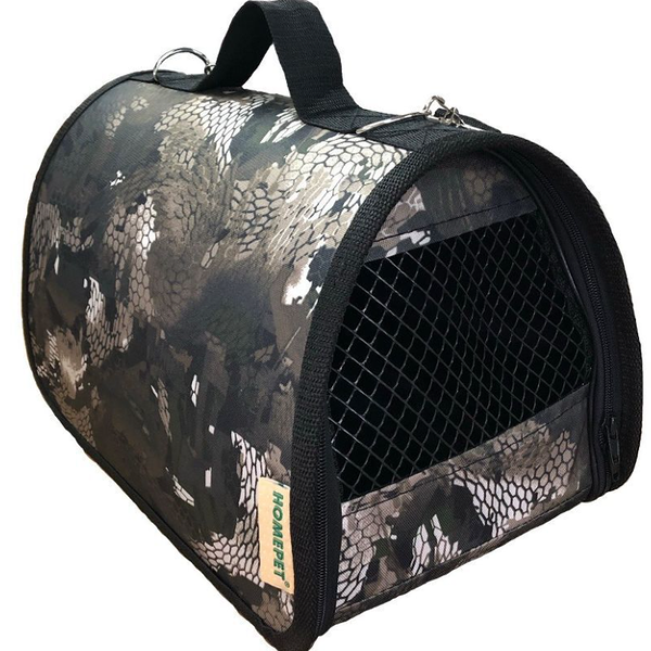 Сумка-переноска для животных Homepet №4 змея серая, 48×31×28 см