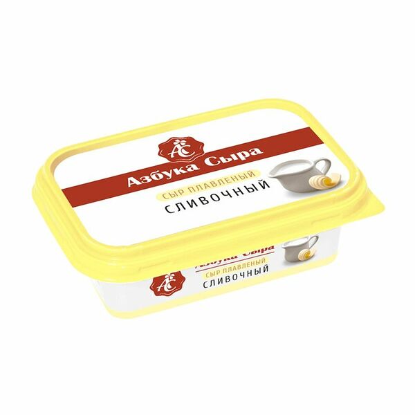 Сыр плавленый Азбука Сыра Сливочный 55%