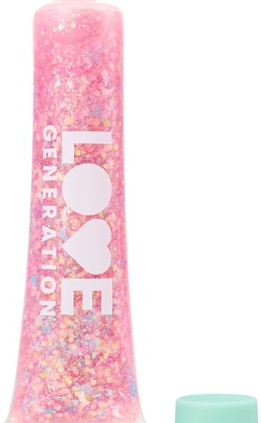 Глиттер-гель для лица Love Generation We love glitter Розовый Тон 02 15мл