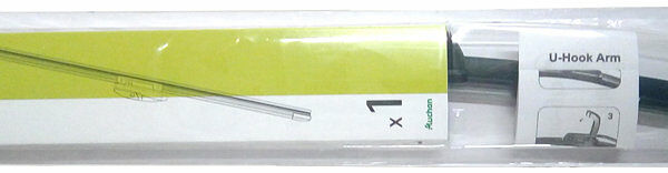 Щетка стеклоочистителя бескаркасная 400 мм ТМ Auchan (Ашан)