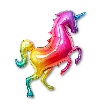 Шар Betallic воздушный фольгированный 1 шт США Единорог радужный 137 см