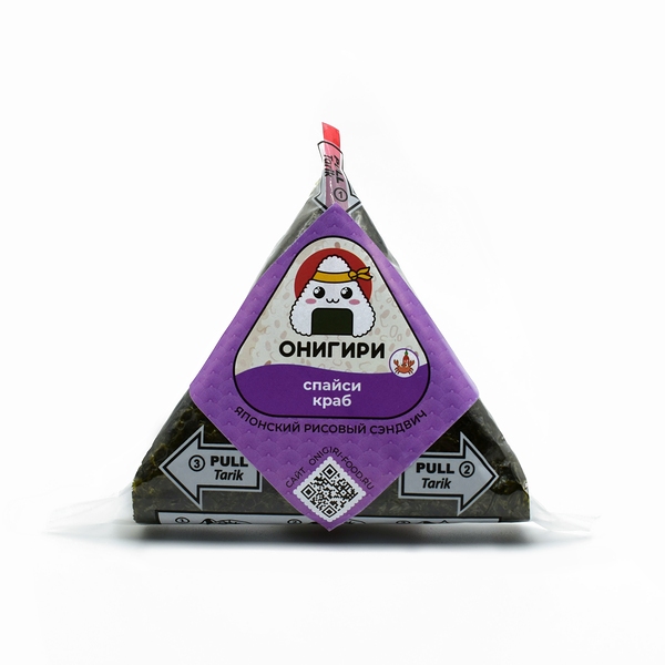 Онигири Onigiri-food спайси краб 105 г