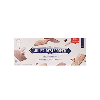 Печенье Jules Destrooper Amandelbrood Belgische Melkchocolade
