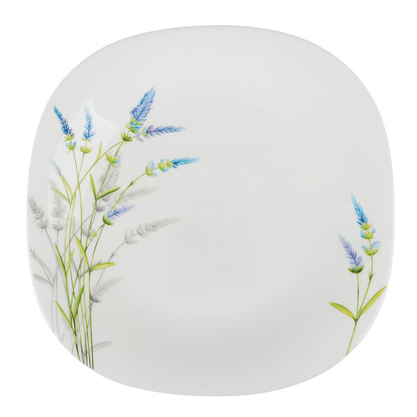 Millimi касия тарелка десертная опаловое стекло 21.5см, квадратная форма, н220302