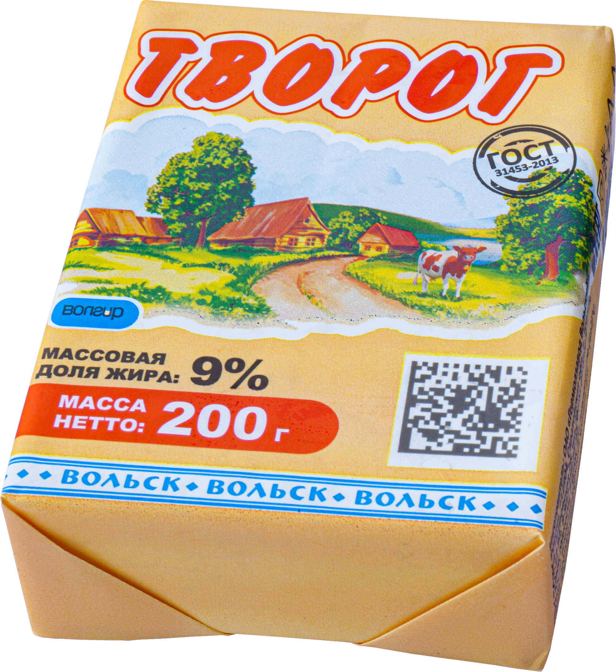 

Творог Вольский ГМЗ 9%