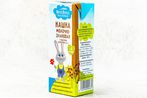 Кашка детская молочно-злаковая 2,5%