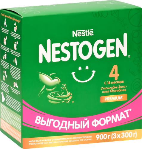

Смесь Nestogen 4 молочная с 18 месяцев 900 г