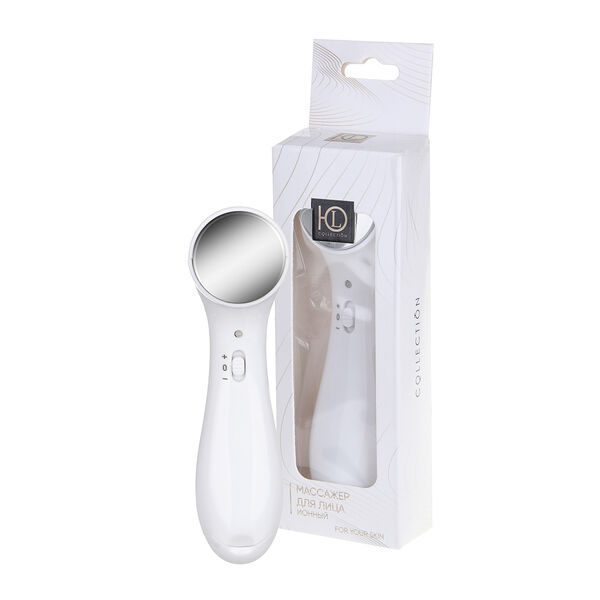 Юl массажер для лица ионный с вибрационным массажем, cr-2032, dc3v, 15x4см