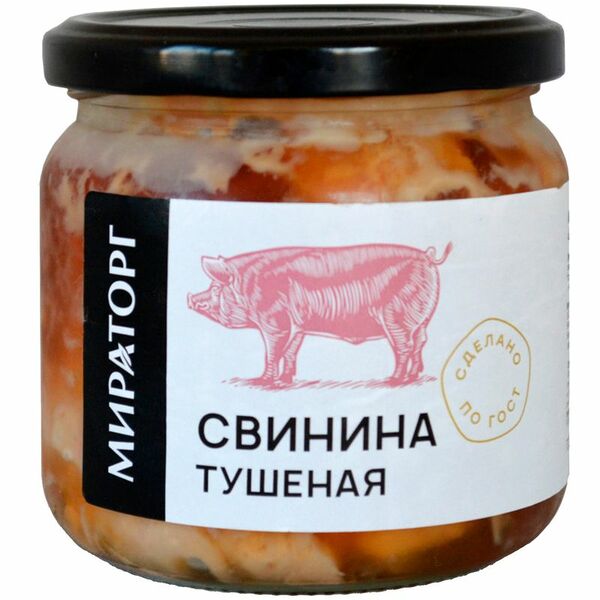 Свинина Мираторг тушеная 350 г