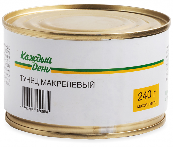 Тунец Каждый День Макрелевый