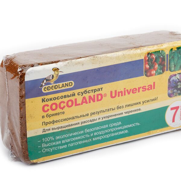 Субстрат кокосовый Cocoland Universal в брикетах (7л)