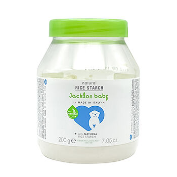 Рисовый крахмал для купания детей, Jacklon Вaby, 200 г, Италия