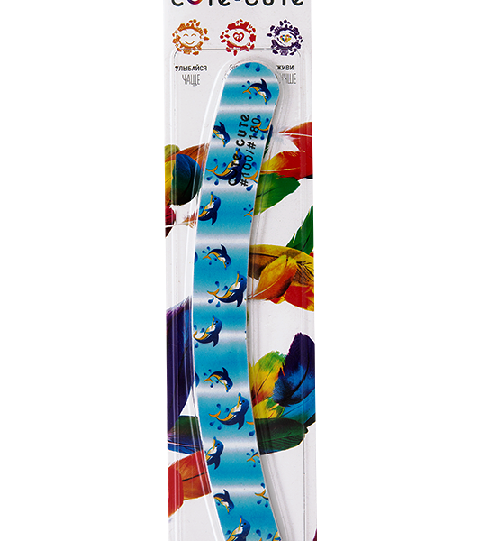 Cute-Cute Пилка бумеранг ассорти 100/180