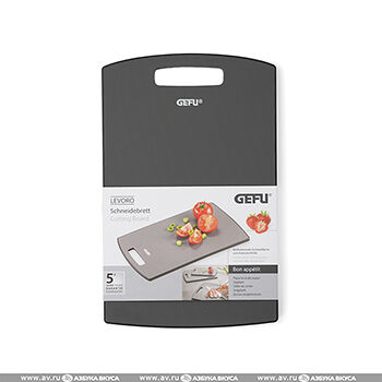 Доска разделочная GEFU ЛЕВОРО, маленькая 24*15*0,8 cм.