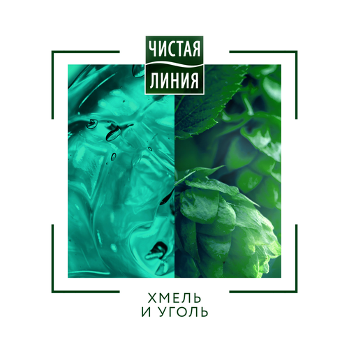 

Гель для душа Чистая линия For Men Taiga Глубокое очищение Хмель и уголь 400 мл