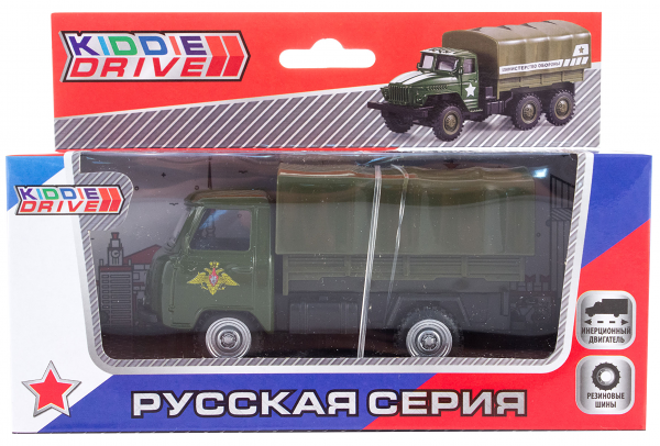 Игрушка Kiddie Drive Автомобиль для перевозки личного состава, инерционная в ассортименте
