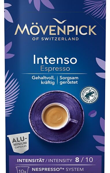 Кофе в капсулах Movenpick Espresso intenso 10*5.7г