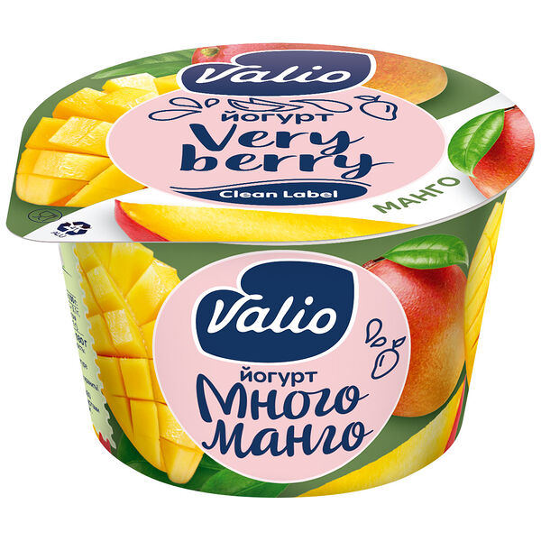 Йогурт Valio Манго 2,6%