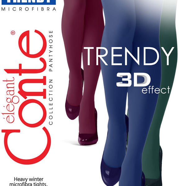 Колготки TRENDY 150 antracite размер 4 ТМ Conte Elegant (Конте Элегант)