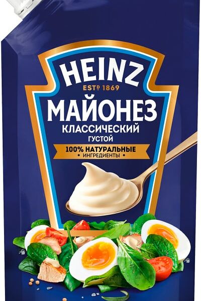Майонез Heinz классический густой дой-пак 67% 300 г