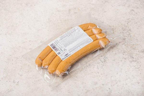 Сосиски Венские подкопченные