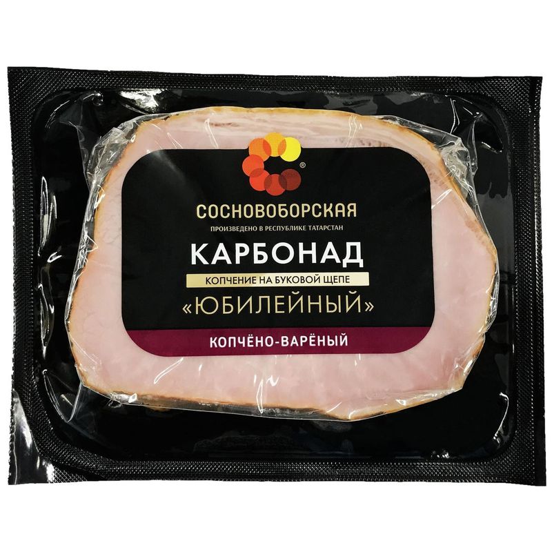 

Карбонад копчено-вареный Сосновоборская Юбилейный 300 г
