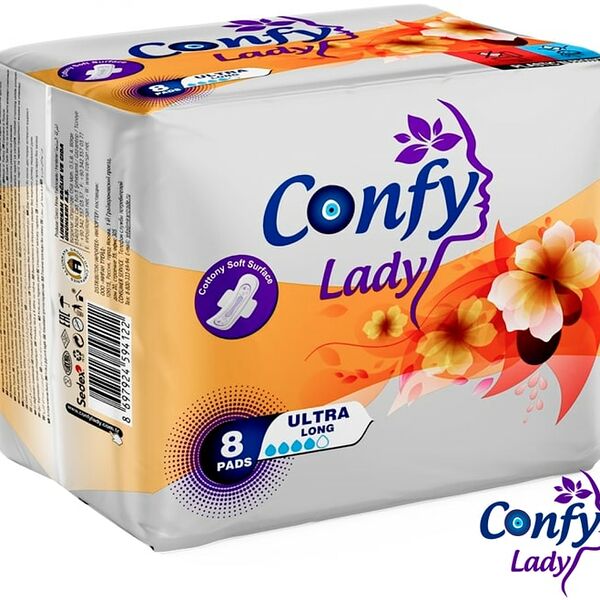 Прокладки Confy Ultra Long 8шт