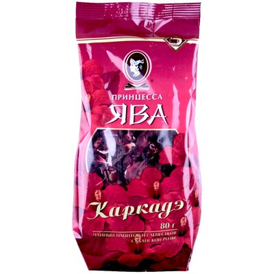 Напиток чайный Принцесса Ява Каркаде лист 80г