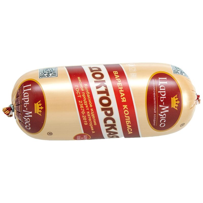 

Колбаса Царь-Мясо Докторская вареная вес