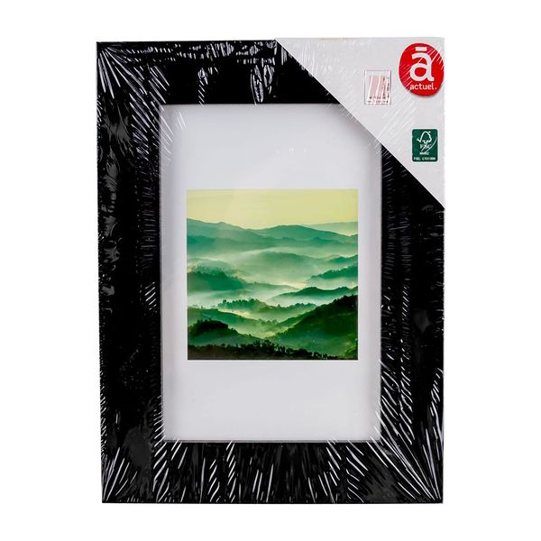 Фоторамка Actuel черная, 13x18 см