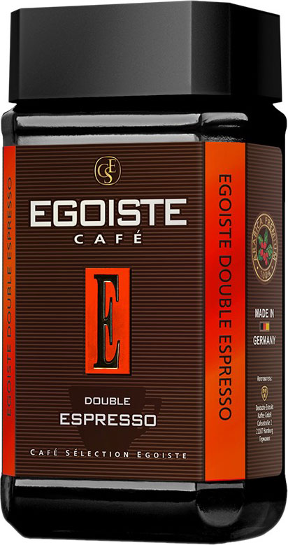 

Кофе растворимый Egoiste Double Espresso